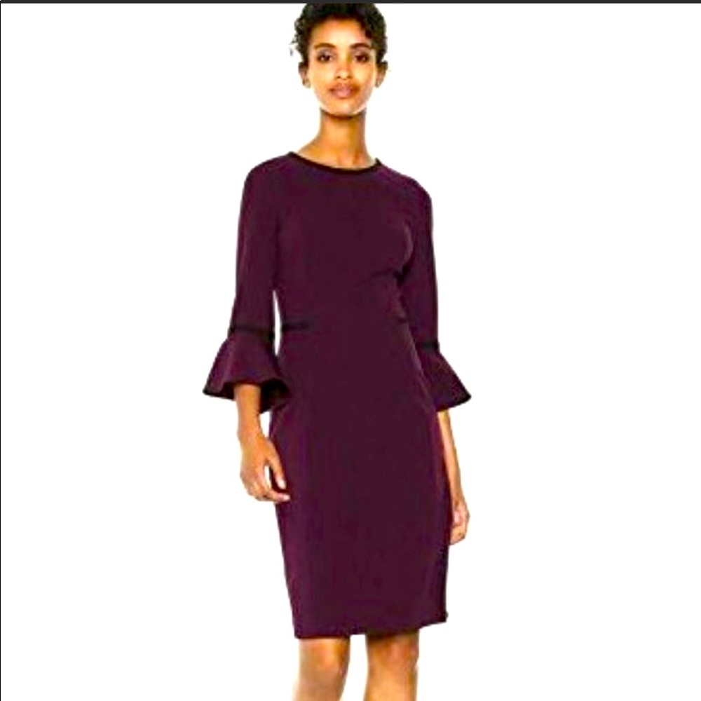 Calvin Klein Bell Sleeve Dress